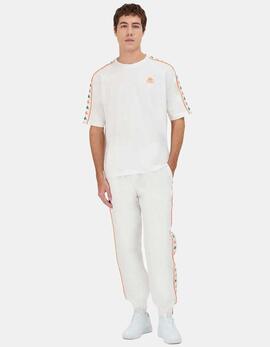 Pantalón KAPPA NELDO - White /Green Tee / Orange